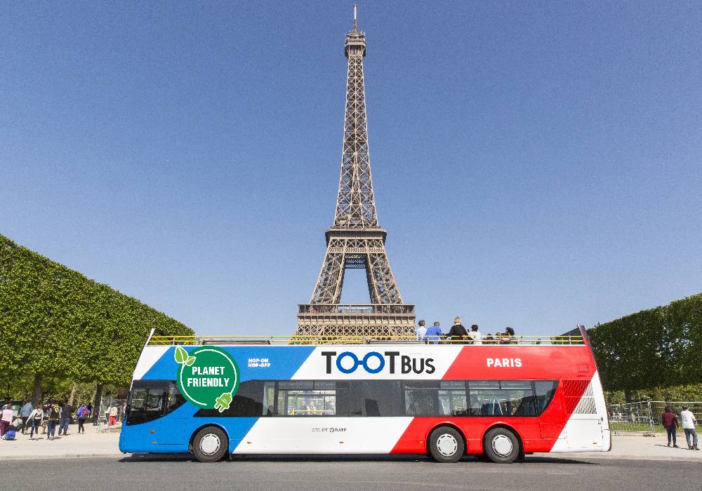 TooTBus: Paris Hop-On, Hop-Off Bus with Optional Seine Cruise