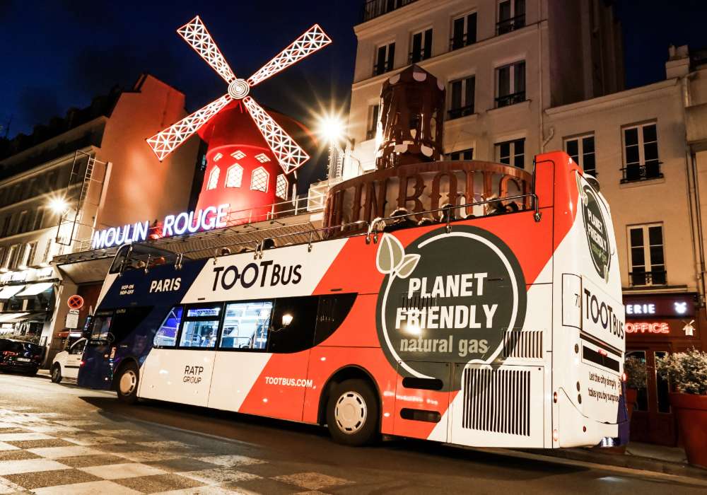 TooTBus: Paris By Night Panoramic Open-Top Bus Tour