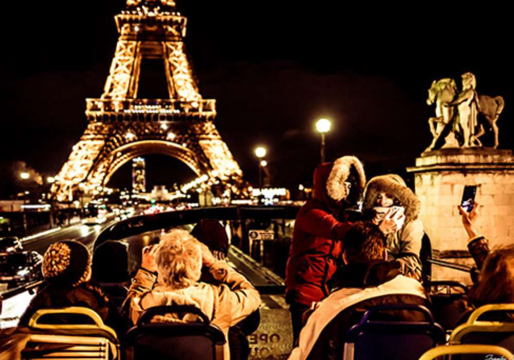 Paris Panoramic Christmas Lights Tour Lowest Price