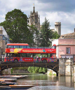 City Sightseeing: Cambridge Hop-On, Hop-Off Bus Tour