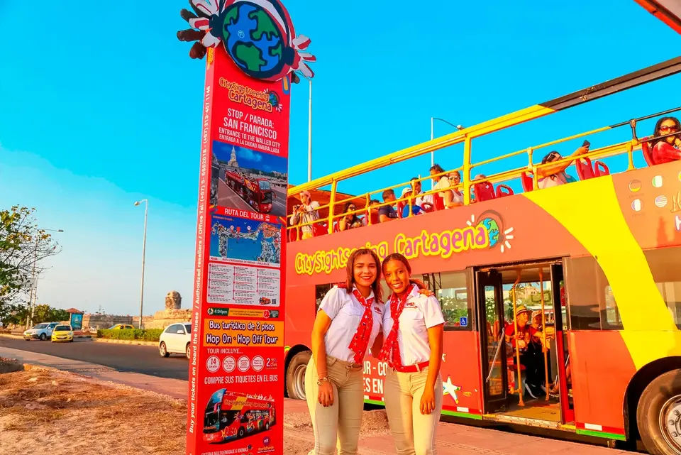 City Sightseeing: Cartagena Hop-On, Hop-Off Bus Tour (Colombia)