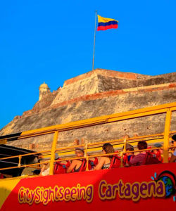 City Sightseeing: Cartagena (Colombia) Hop-On, Hop-Off Bus Tour