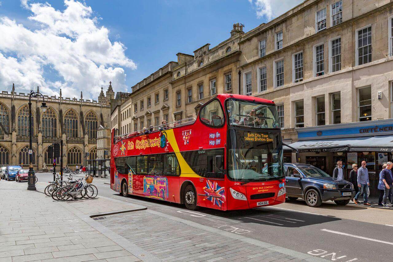 City Sightseeing: Bath Hop-On, Hop-Off Bus Tour