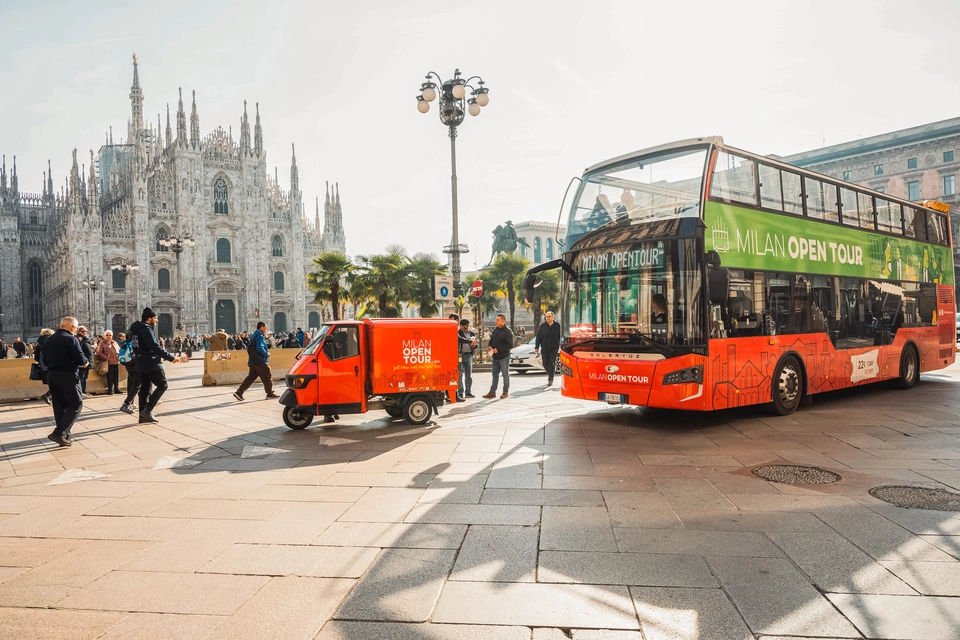 Milan Open Tour: Milan Hop-On, Hop-Off Bus Tour