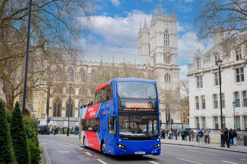 Golden Tours: London Hop-On, Hop-Off Bus Tour