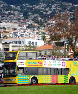 Yellow Bus: Funchal 2-in-1 Hop-On, Hop-Off Bus Tour