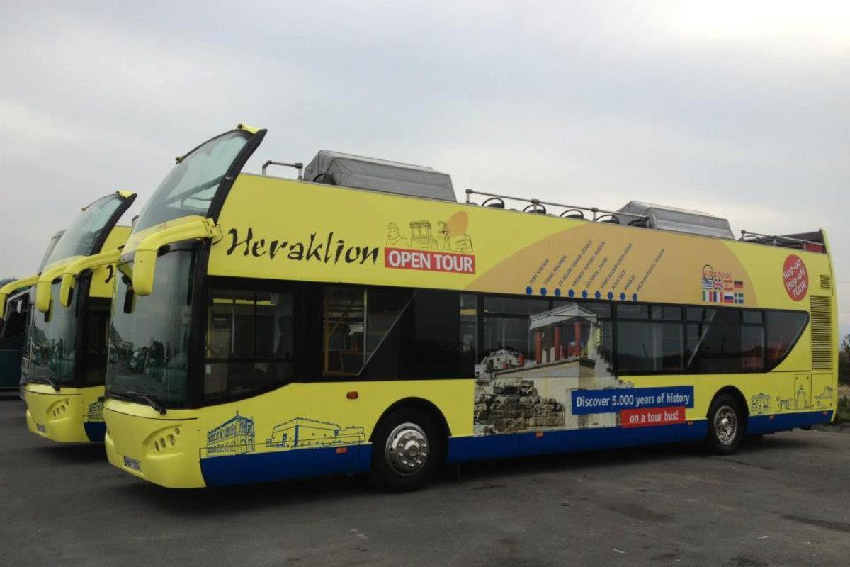 Heraklion Hop On Hop Off Bus Tour