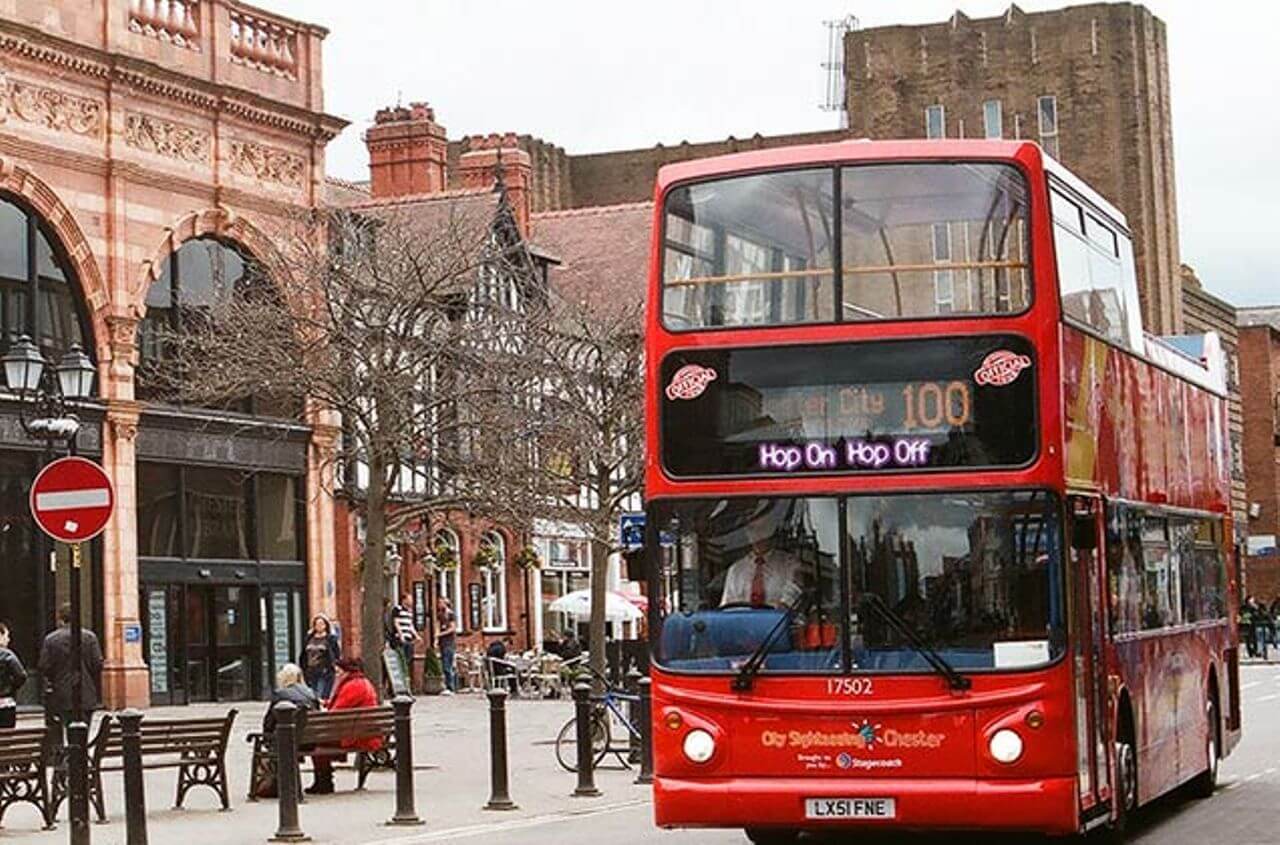 City Sightseeing: Chester Hop-On, Hop-Off Bus Tour