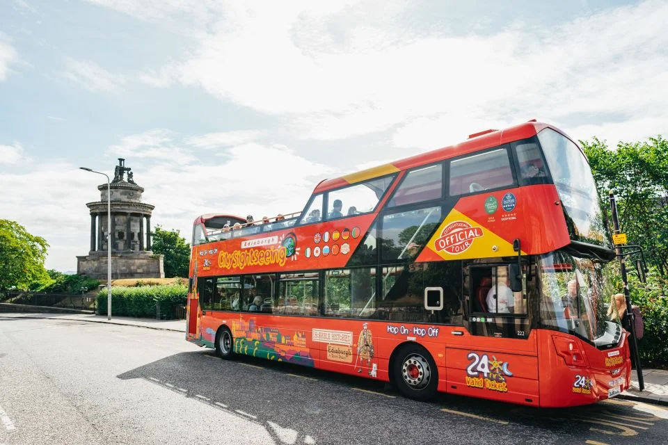 City Sightseeing: Edinburgh Hop-On, Hop-Off Bus Tour