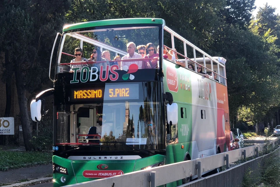 IOBUS: Rome Open-Top Hop-On, Hop-Off Bus Tour