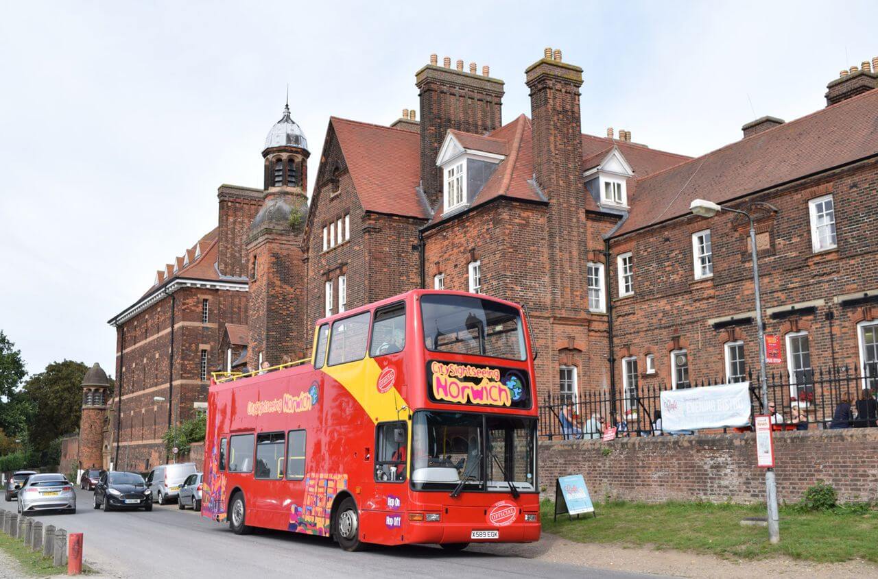 City Sightseeing: Norwich Hop On Hop Off Bus Tour