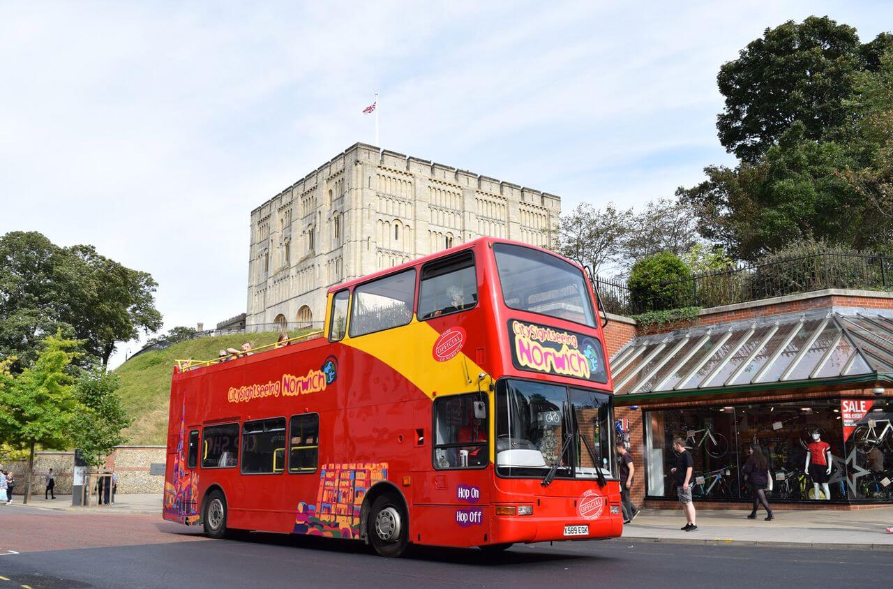 City Sightseeing: Norwich Hop On Hop Off Bus Tour