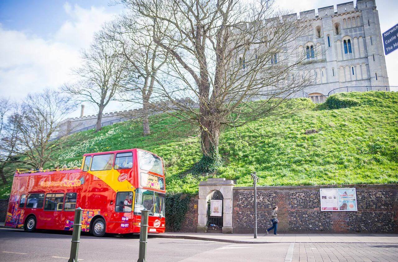 City Sightseeing: Norwich Hop On Hop Off Bus Tour