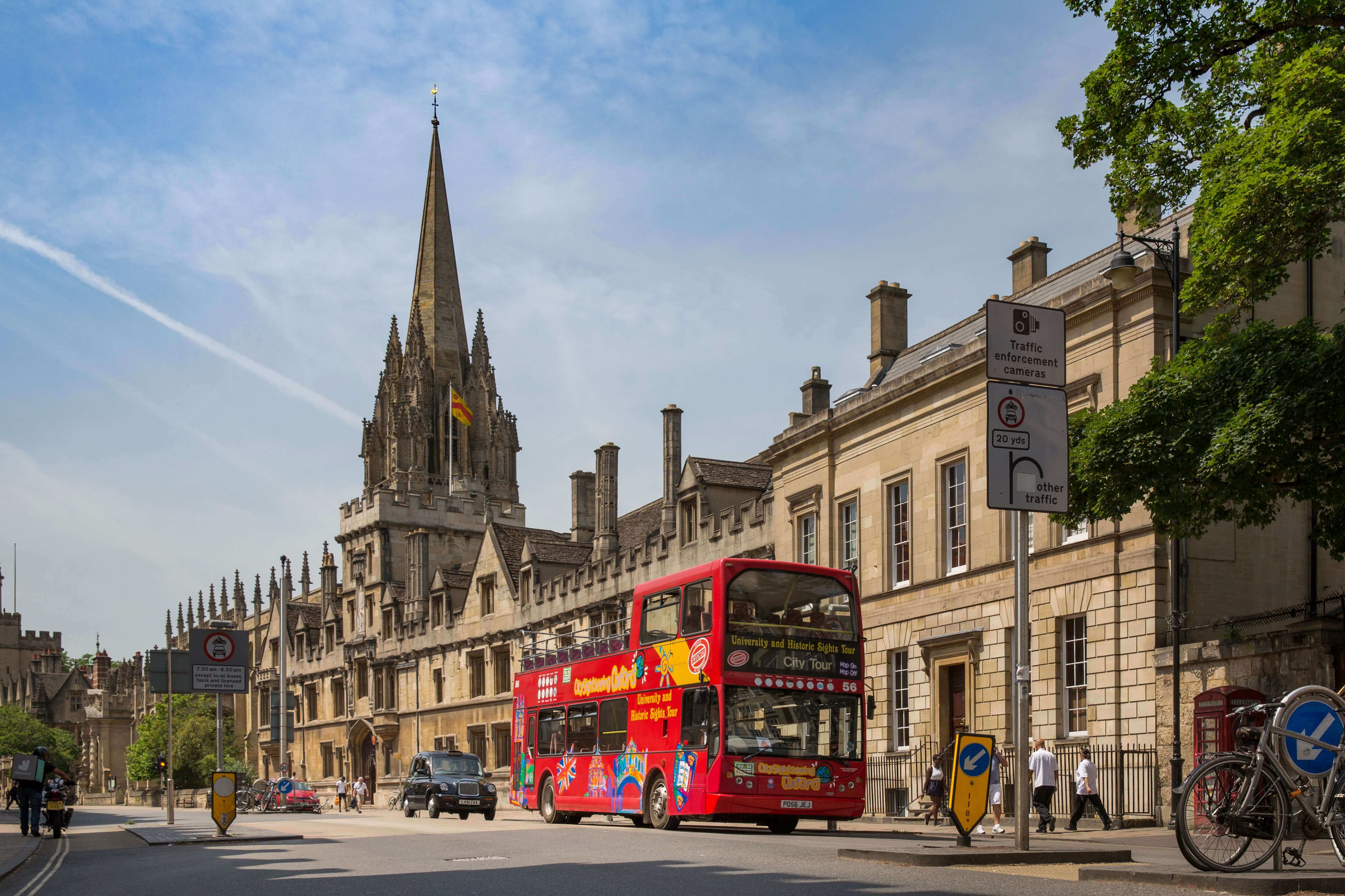 City Sightseeing hop-on hop-off open-top double-decker bus
