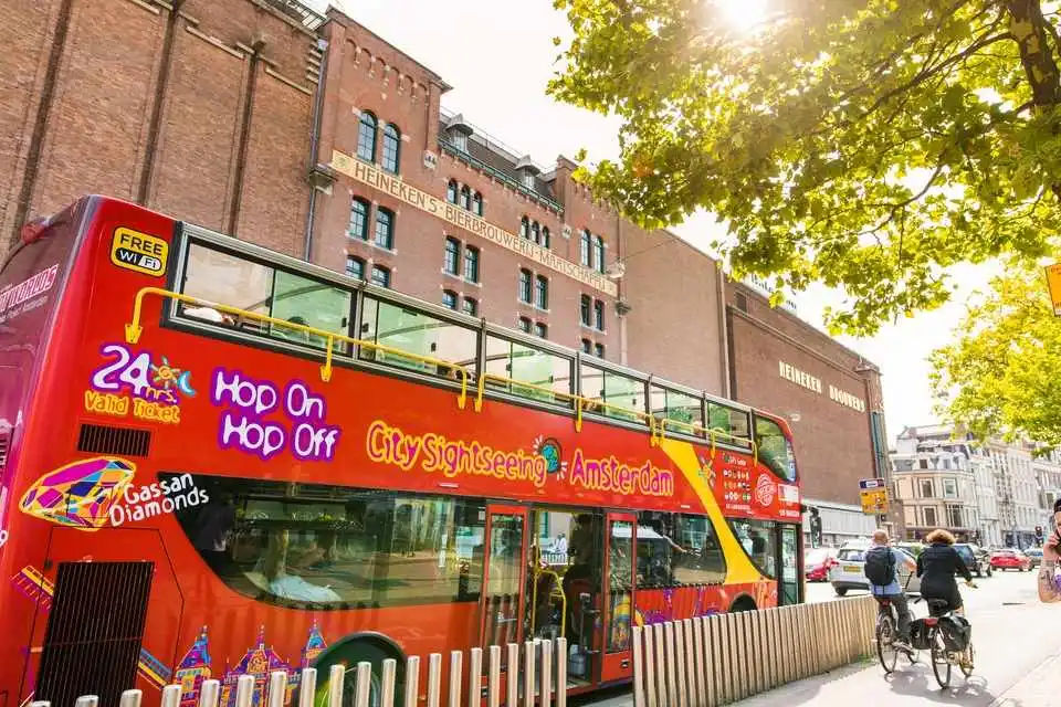 City Sightseeing: Amsterdam Hop-On, Hop-Off Bus Tour