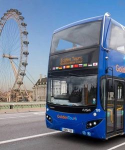 Golden Tours: Open-Top London Panoramic Bus Tour with Live Guide