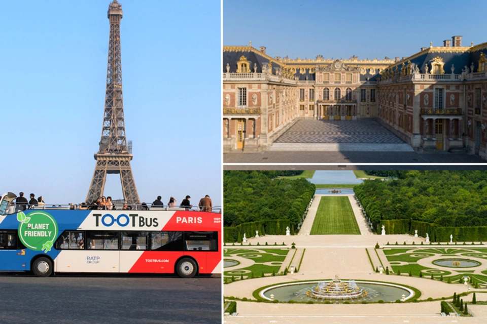 TooTBus: Paris Hop-On, Hop-Off with Versailles Palace Visit