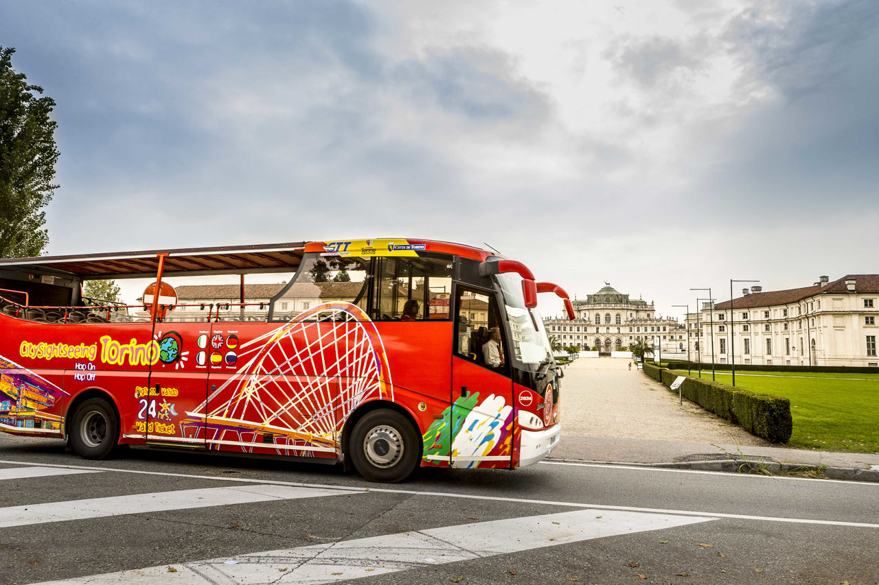 City Sightseeing: Turin Hop-On, Hop-Off & La Venaria Reale Ticket