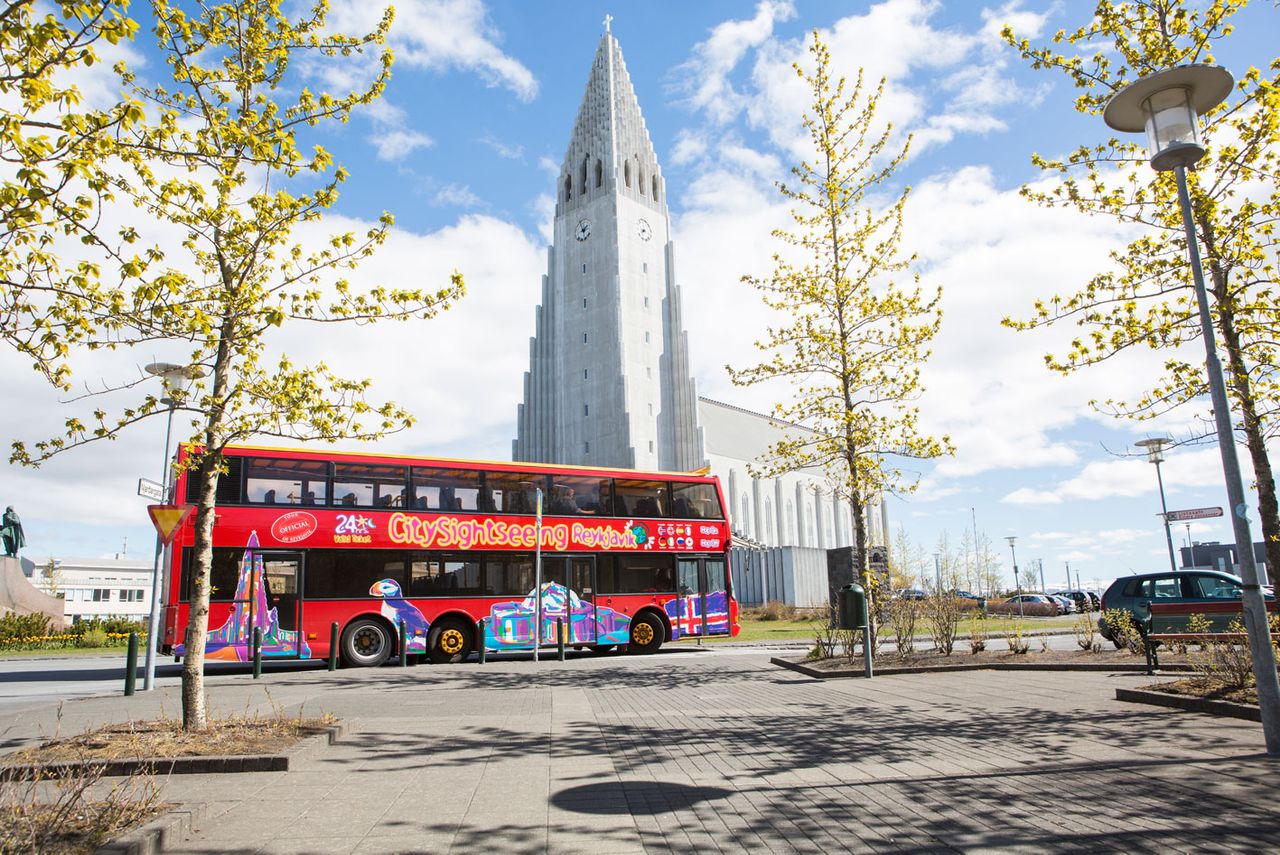 City Sightseeing: Reykjavik Hop-On, Hop-Off with Golden Circle Tour