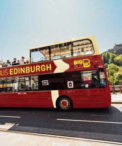 Big Bus Tours: Edinburgh Hop-On, Hop-Off Bus Tour Explore Ticket (2 Lines)
