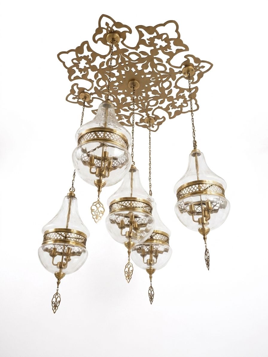 Brass Blossom Cluster