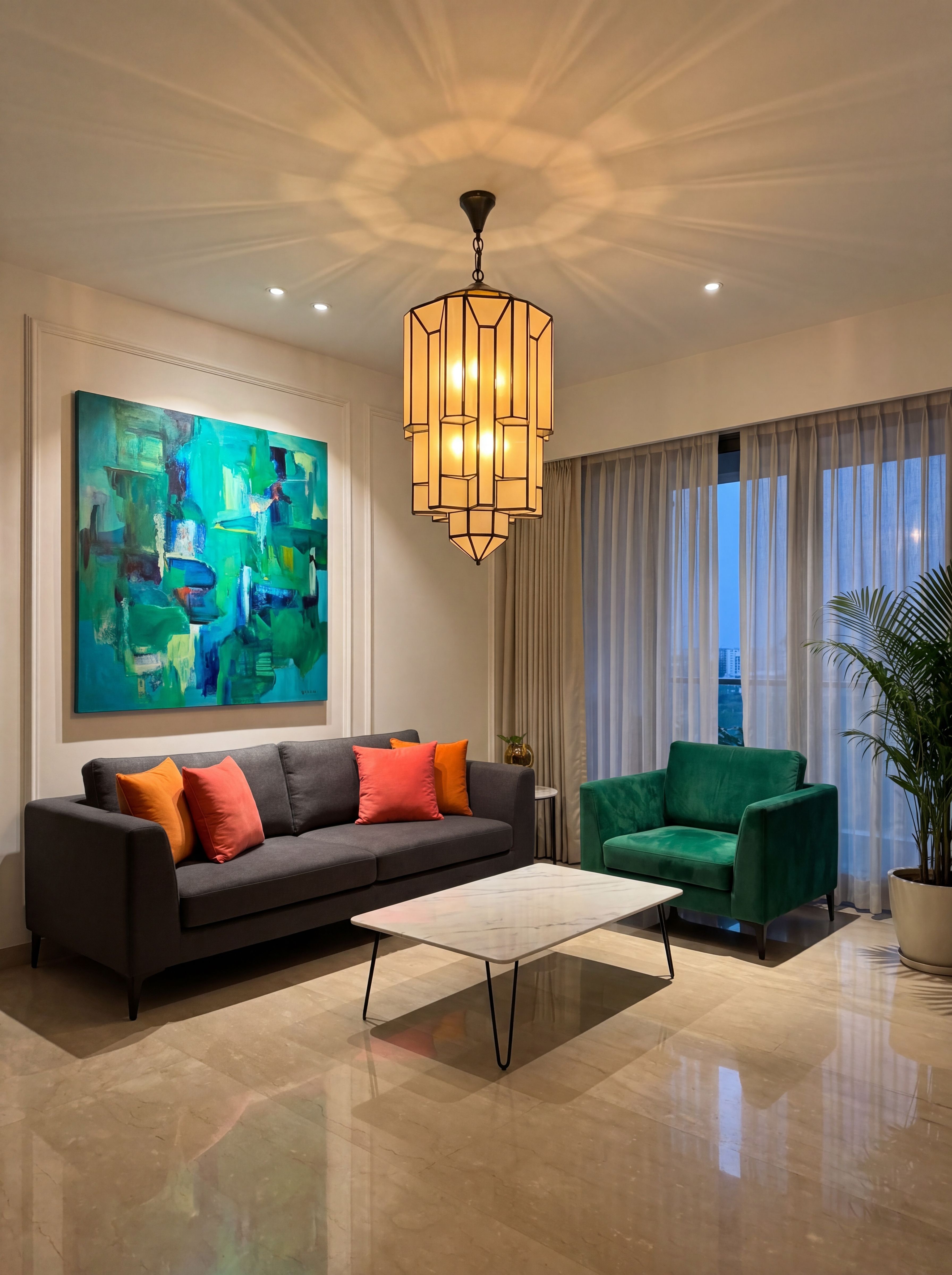 Deco Lantern lifestyle