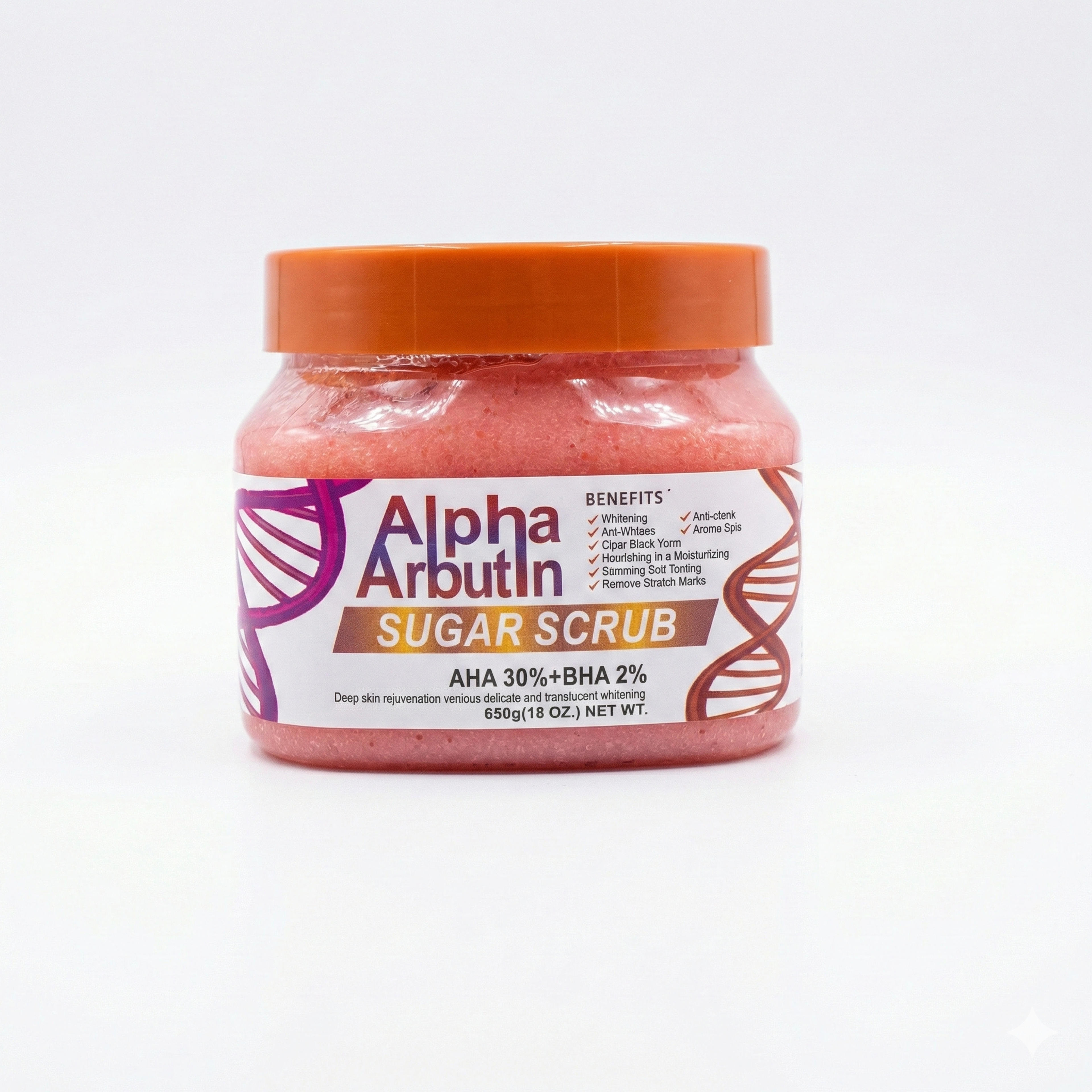 Alpha Arbutin Sugar Scrub - 650g