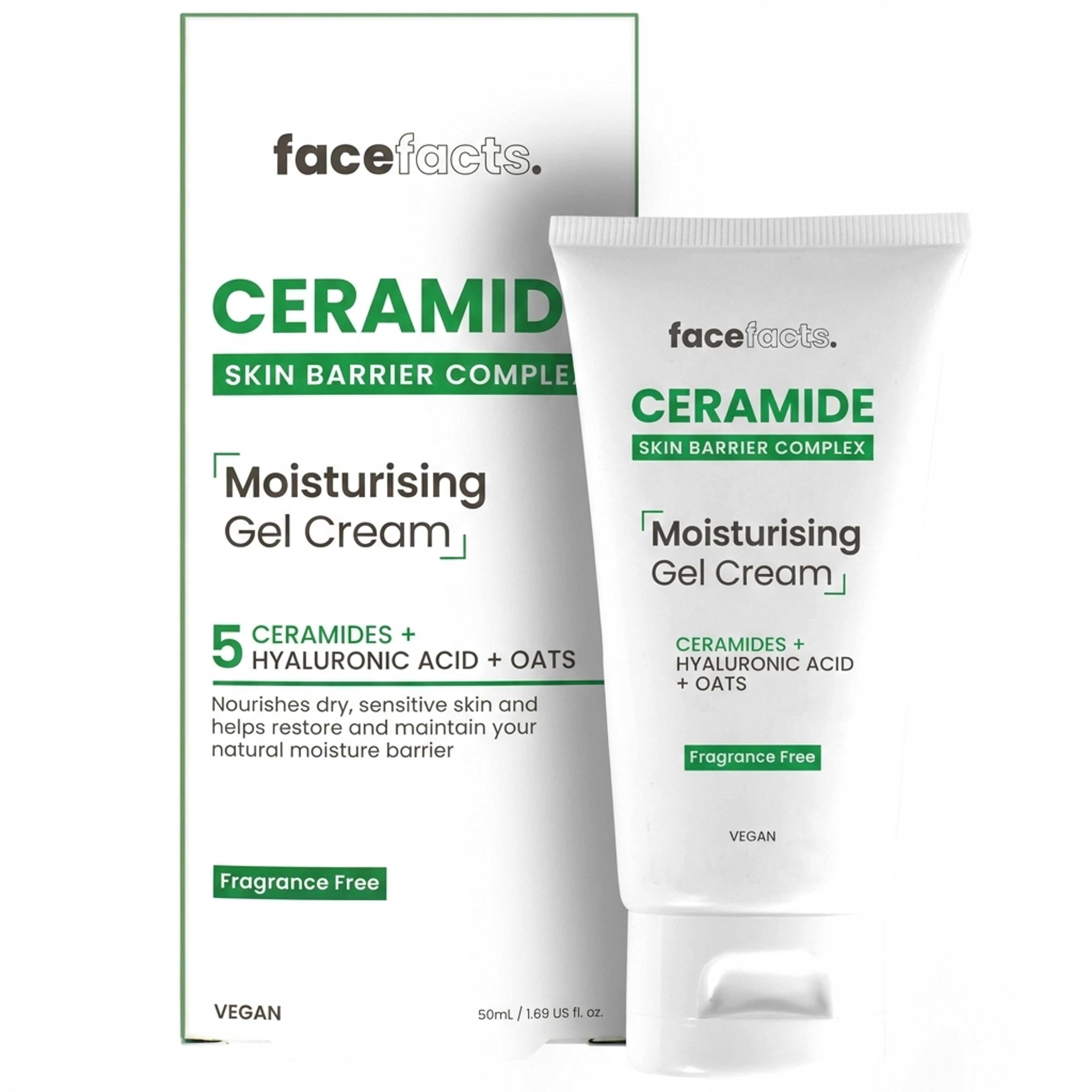 Face Facts Ceramide Moisturising Gel Cream 