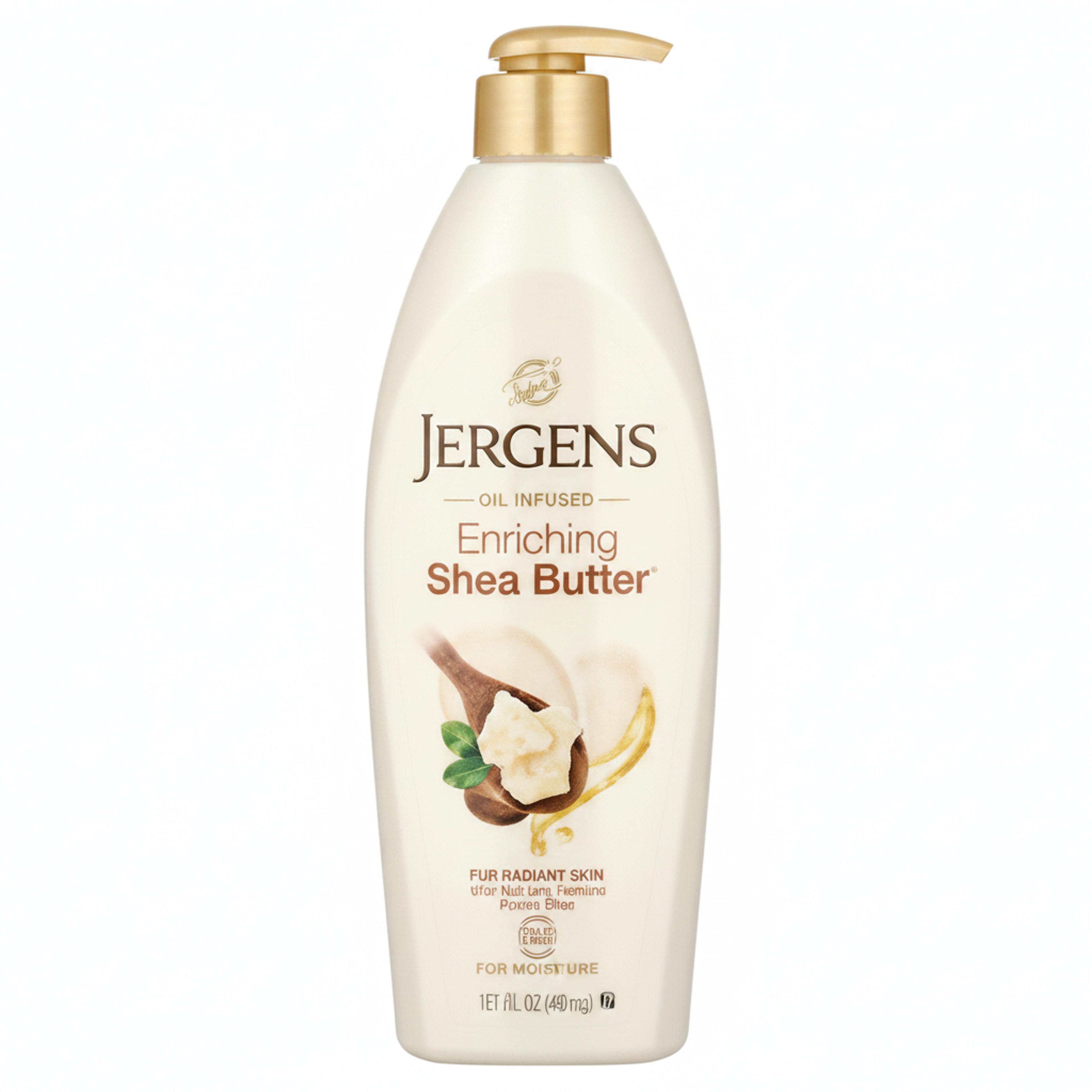 Jergens Enriching shea butter 16.8 FL OZ(496ml) view 2