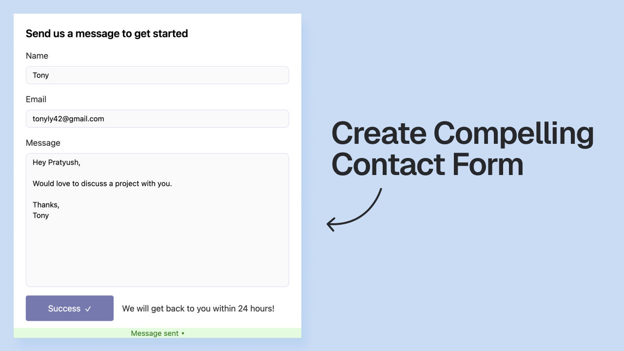 How to leave a solid impression with contact form