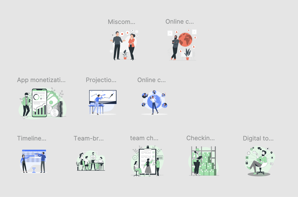 Curating designs in Figma