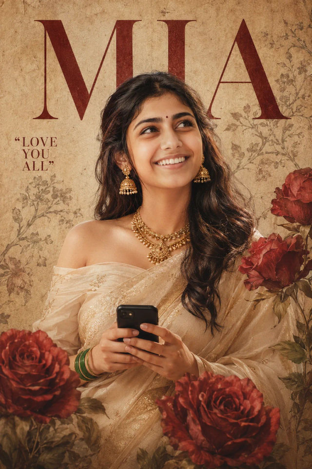 Vintage Rose Elegance in a Timeless Saree Portrait — ChatGPT prompt | pineprompts.com