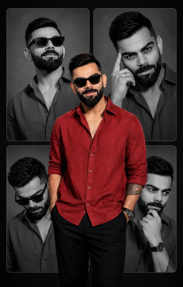 Stylish Men’s Studio Portrait in Black & White — ChatGPT prompt | pineprompts.com