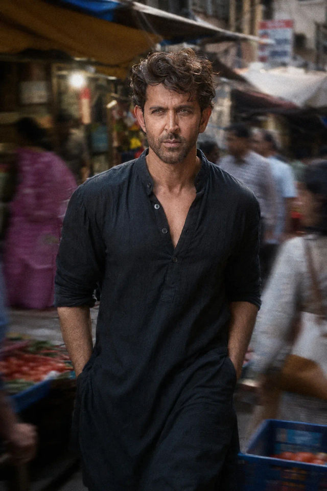 Cinematic Indian Street Portrait in Motion — ChatGPT prompt | pineprompts.com