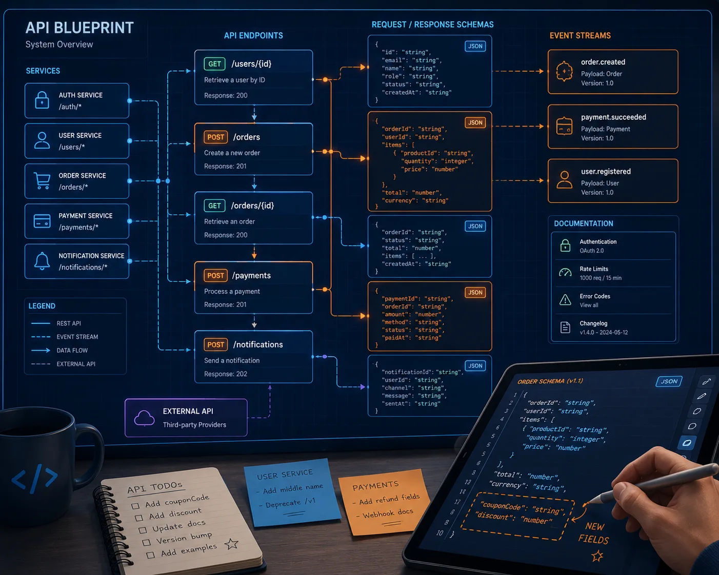 API Contract And Schema Designer