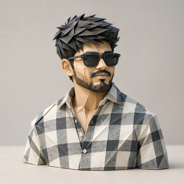 Hyper-Realistic Origami Portrait Art — ChatGPT prompt | pineprompts.com