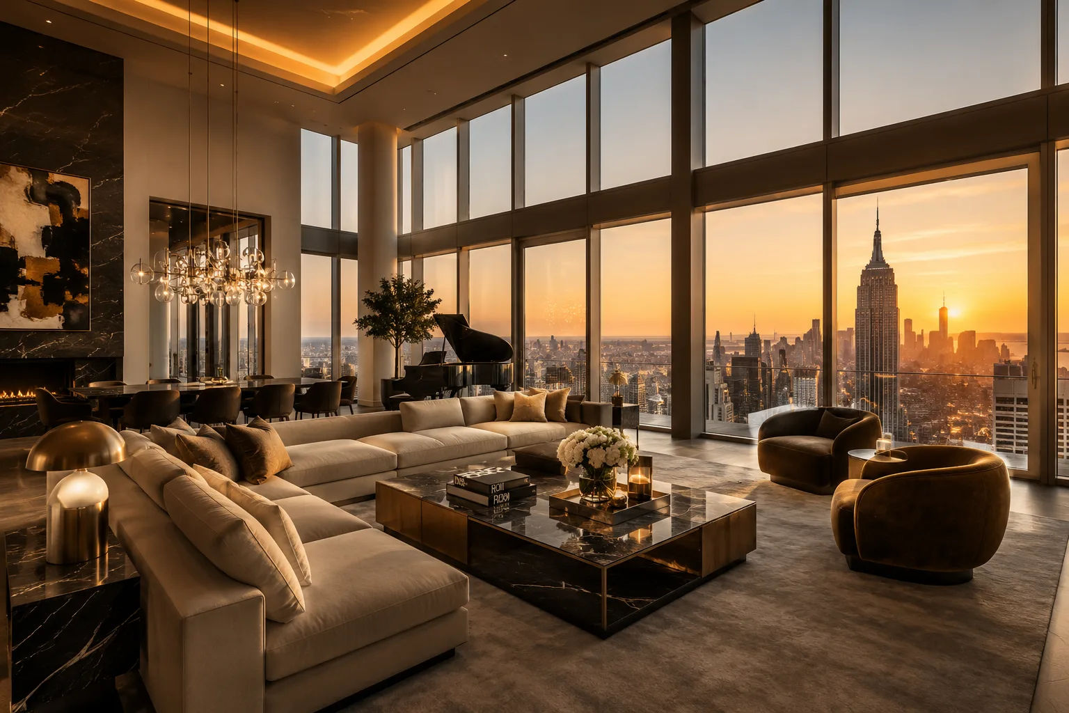 Luxury Penthouse Scene