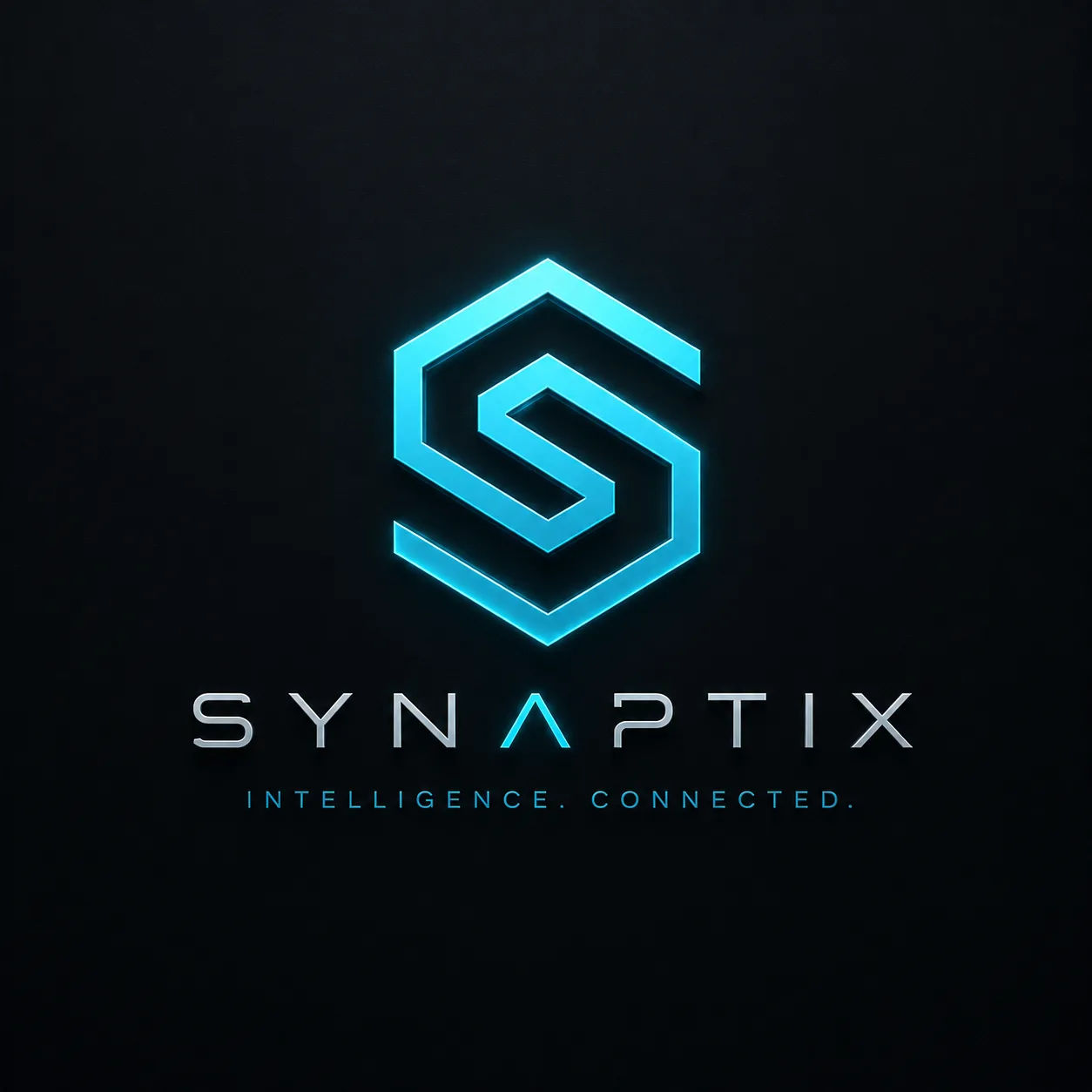 Futuristic SaaS Brand Logo