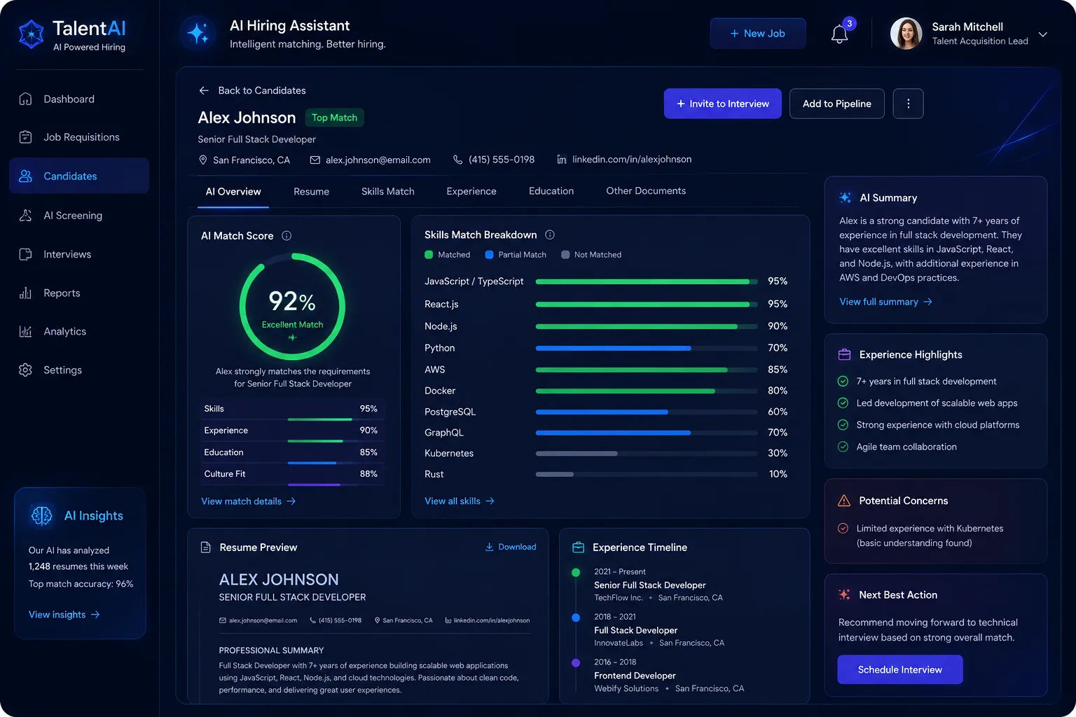 AI Career Match Analyzer