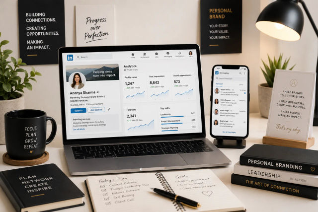 LinkedIn Networking Message Builder — ChatGPT prompt | pineprompts.com