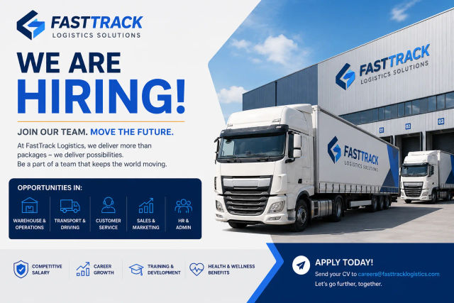 Logistics Recruitment Banner — ChatGPT prompt | pineprompts.com