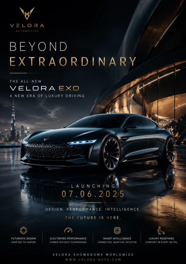 Automobile Launch Poster — ChatGPT prompt | pineprompts.com