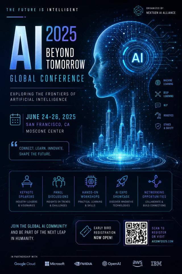 AI Conference Poster — ChatGPT prompt | pineprompts.com