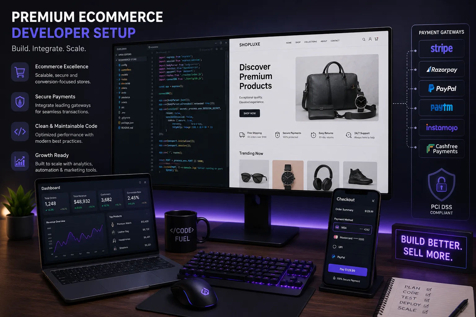 Ecommerce Platform Builder