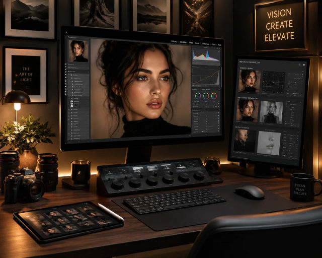 Professional Skin Retouch — Gemini prompt | pineprompts.com