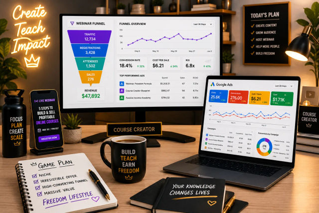 Online Course Lead Campaign — ChatGPT prompt | pineprompts.com
