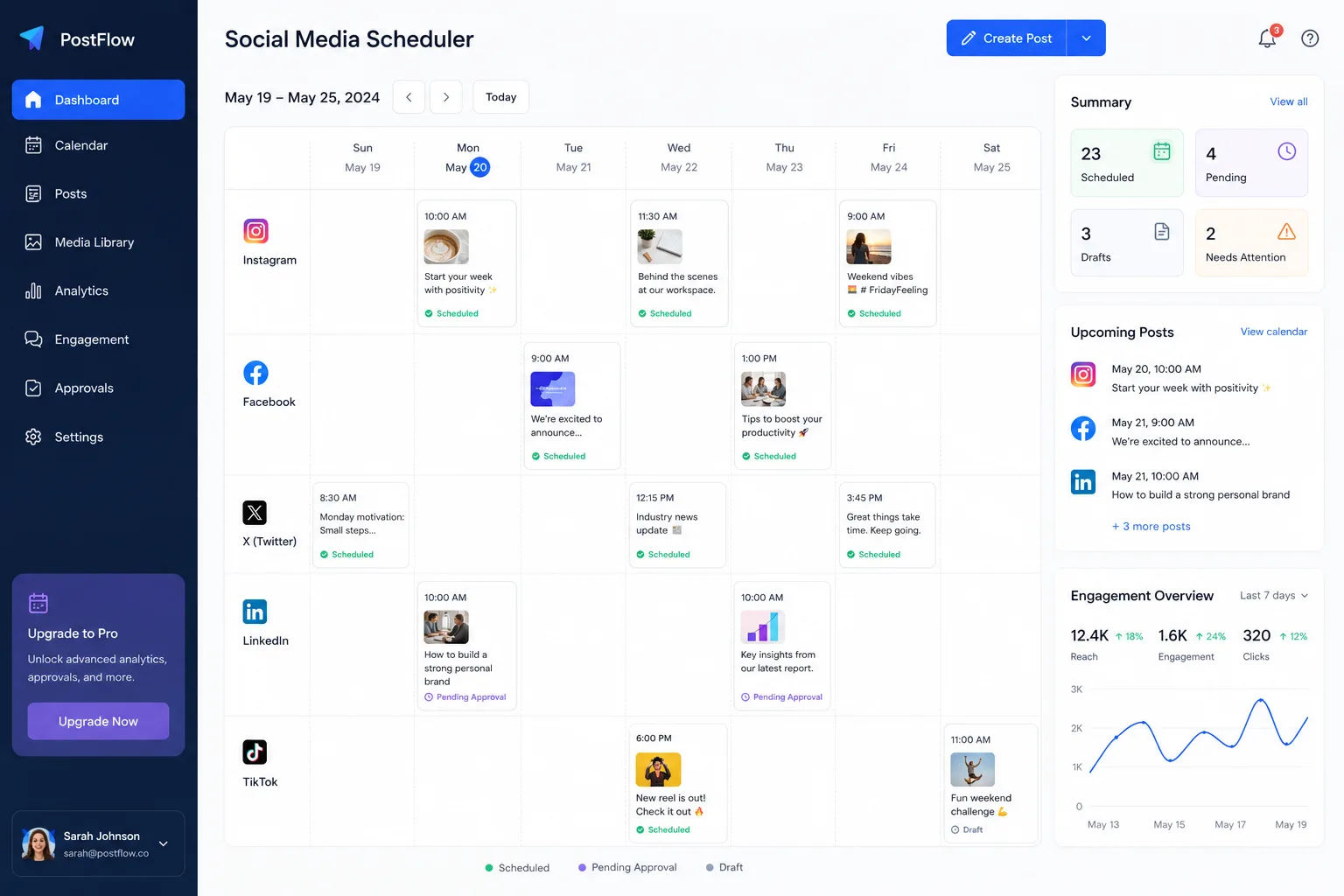Social Media Automation Engine