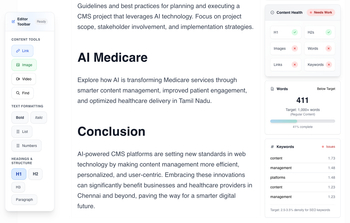 CMS Analytics Dashboard