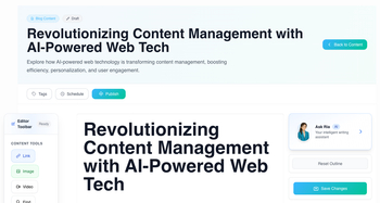 AI Content Editor