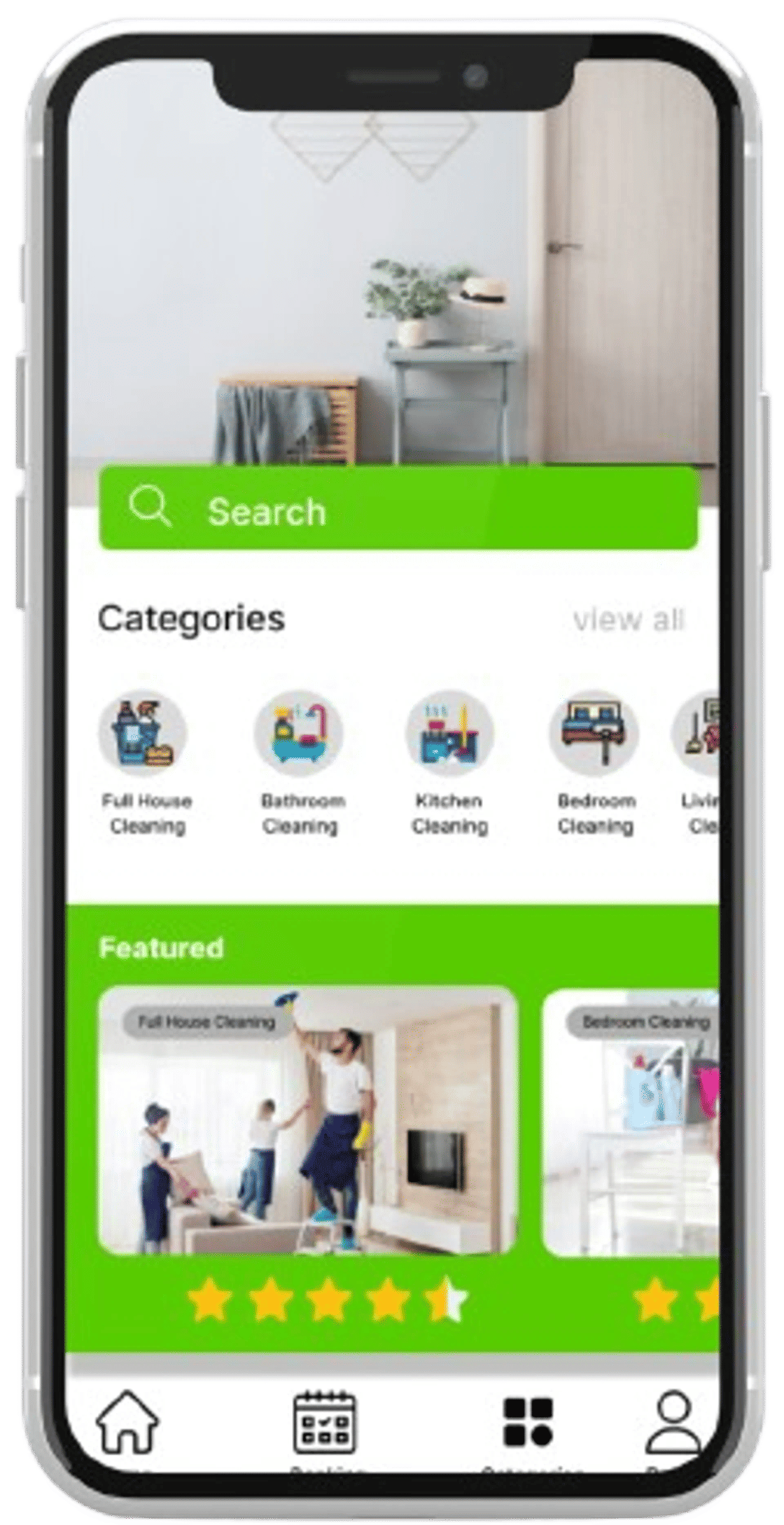 Cleaning Software UI